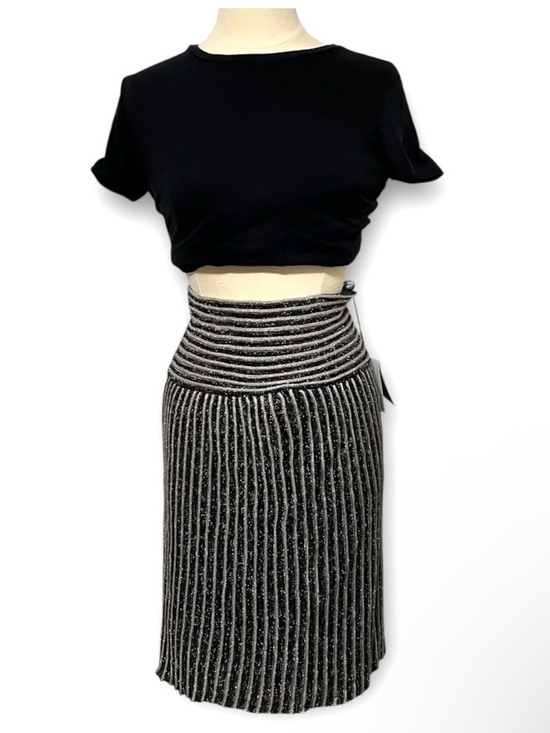 M by Missoni Dresses & Skirts - M by Missoni Zig Zag Metallic Midi Skirt Size 8 New